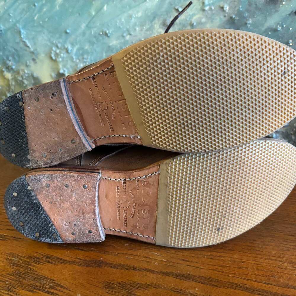 Bed Stu Bonnie Cobbler Ankle Boots in Rustic Tan - Picture 9 of 10